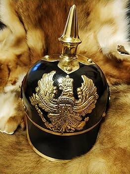 Amazon.co.jp: プロイセンの尖塔のヘルメット、ドイツの第一次世界大戦