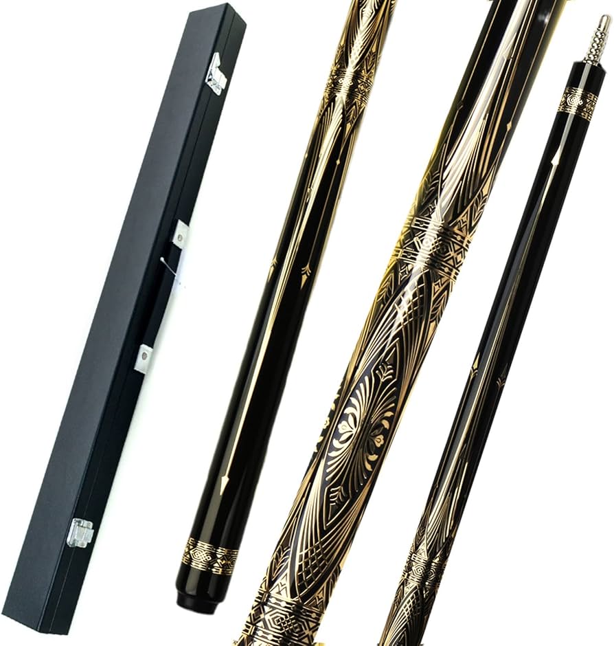 Amazon.co.jp: ビリヤード キュー 1/2 ポール 57 インチ メープル