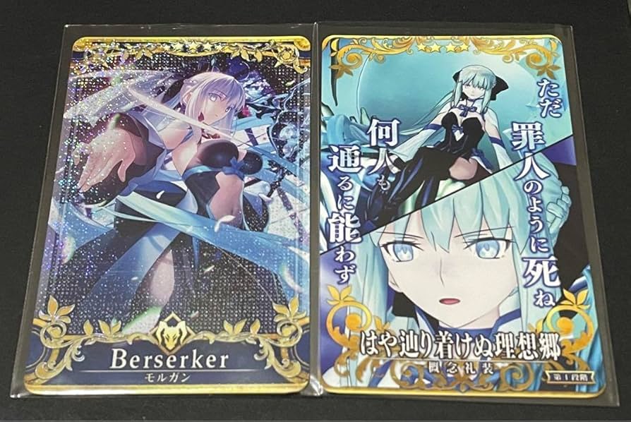 Amazon.co.jp: FGOアーケード 聖杯 モルガン フェイタル Lv100 絆礼装