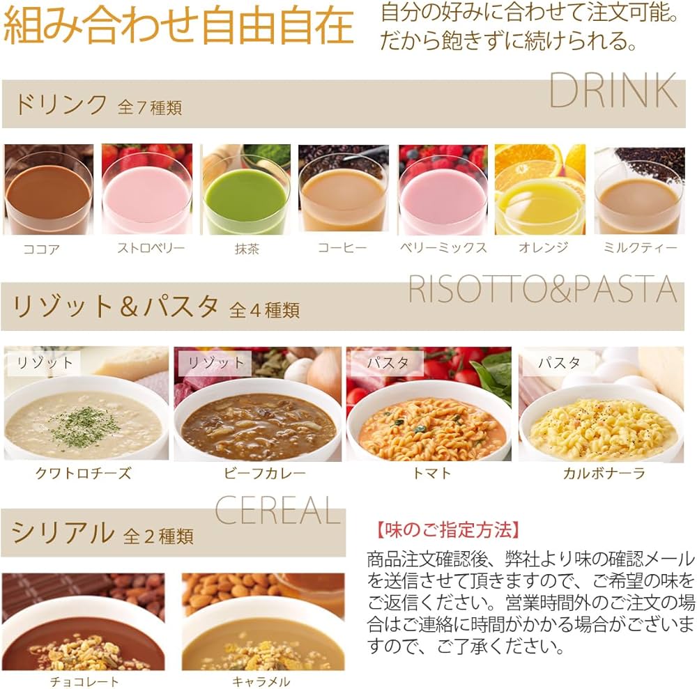 Amazon.co.jp: マイクロダイエット セルフチョイスパック14食(AXFEA1