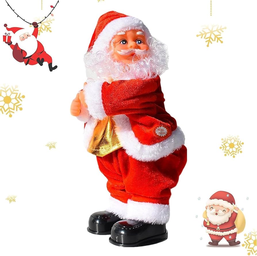 Amazon | アニメのサンタ | 写真 踊るサンタクロースTwerking
