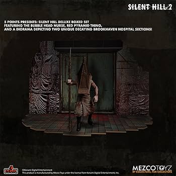 Amazon.com: Mezco Toyz Silent Hill 2 5 Points Deluxe Figure Boxed