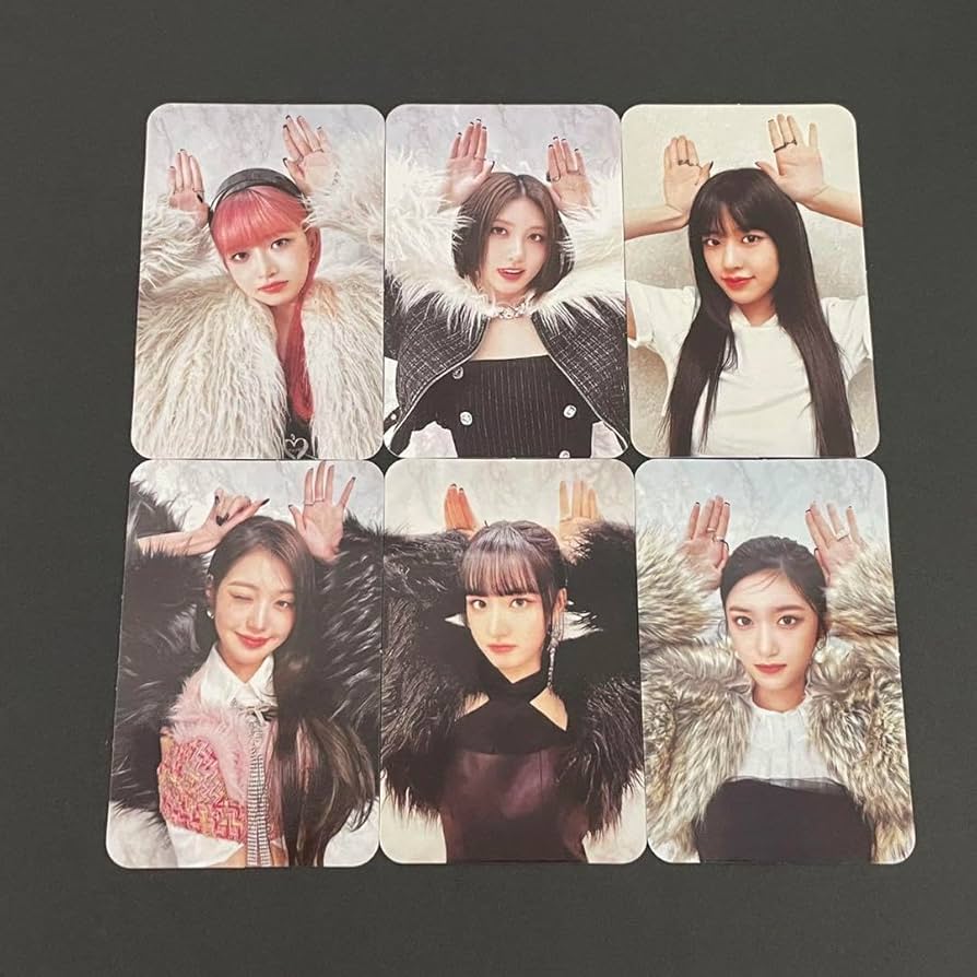 Amazon.co.jp: IVE special version 両面 トレカ 6枚セット : おもちゃ