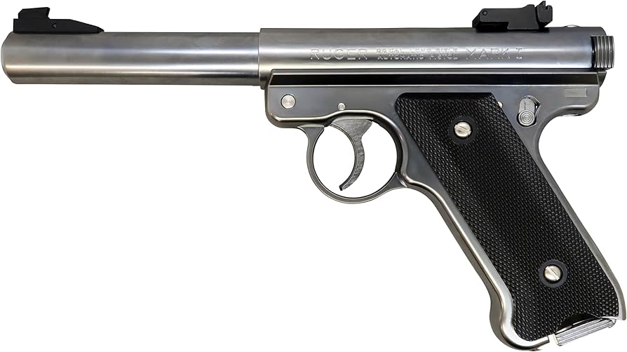 Amazon | マルシン MK1 ブルバレル シルバーABS 18歳以上 固定スライド