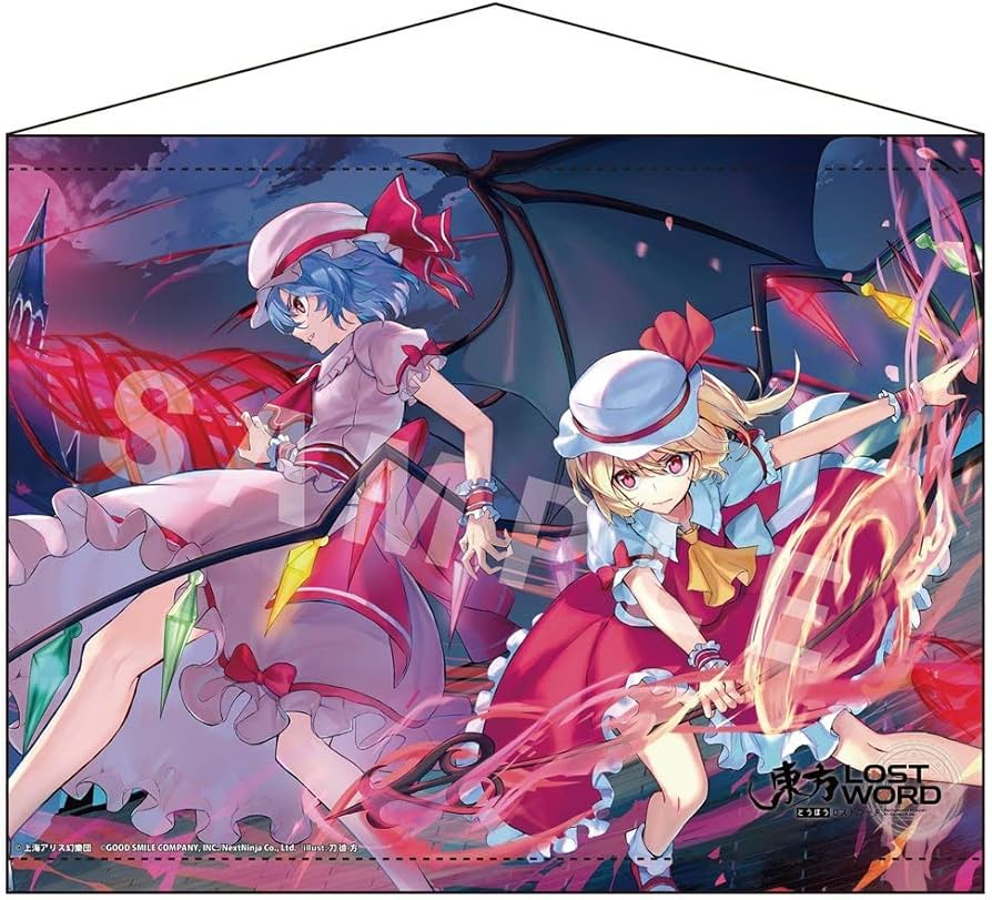 Amazon.co.jp: 東方LostWord B2タペストリー 4 レミリア・スカーレット