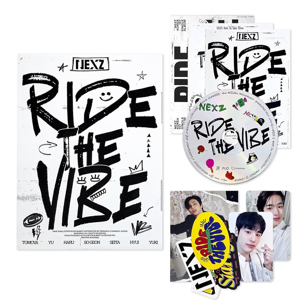 NEXZ, V.A, NEXZ - NEXZ - Korea 1st Single Album [Ride the Vibe