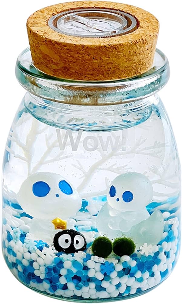 Amazon.co.jp: ミニ水族館 マリモ 水槽 デスクトップアクアリウム 海苔