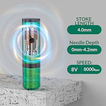 Amazon | Wormhole タトゥーガン ワイヤレス タトゥーペン マシン