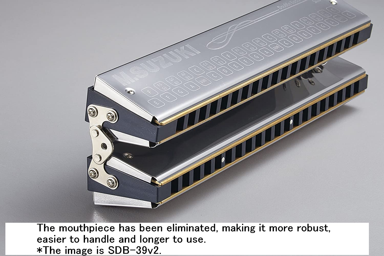 Amazon | SUZUKI スズキ ダブルバスハーモニカ SDB-39v2 | ハーモニカ