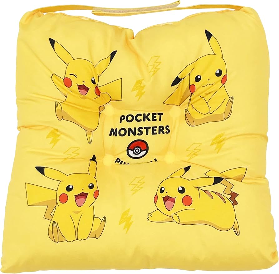 Amazon.co.jp: MORIPiLO クッション 椅子 座布団 ポケモン ピカチュウ