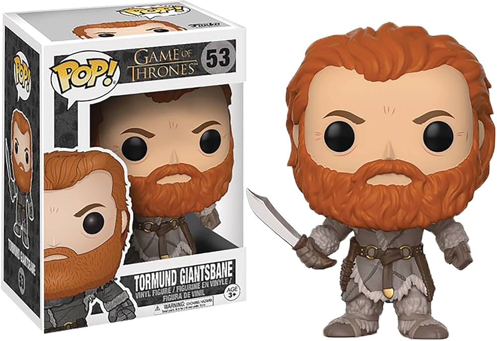 Funko 12217 Pop! Vinile Game Of Thrones Tormund Giantsbane : Funko