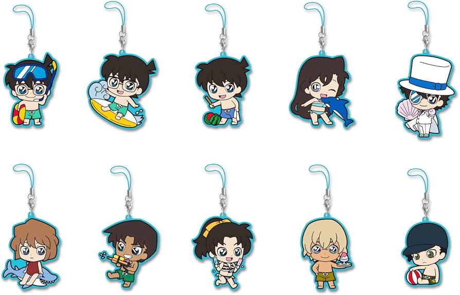 Amazon.co.jp: 名探偵コナン ちょこかわラバーストラップ vol.2 BOX