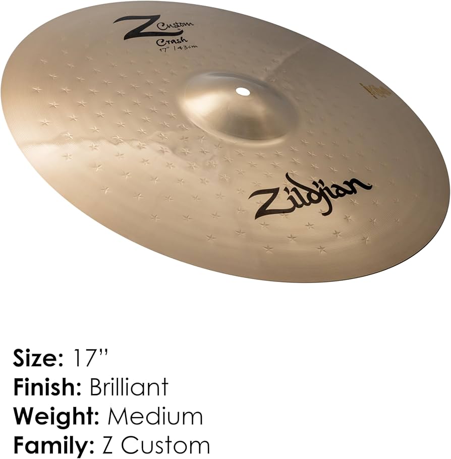 Amazon.com: Zildjian Z Custom Crash, 17 Inch : Everything Else