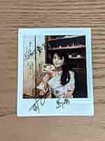 馬場ふみか 直筆サイン入り チェキ 馬場ふみか 直筆サイン入り写真 E