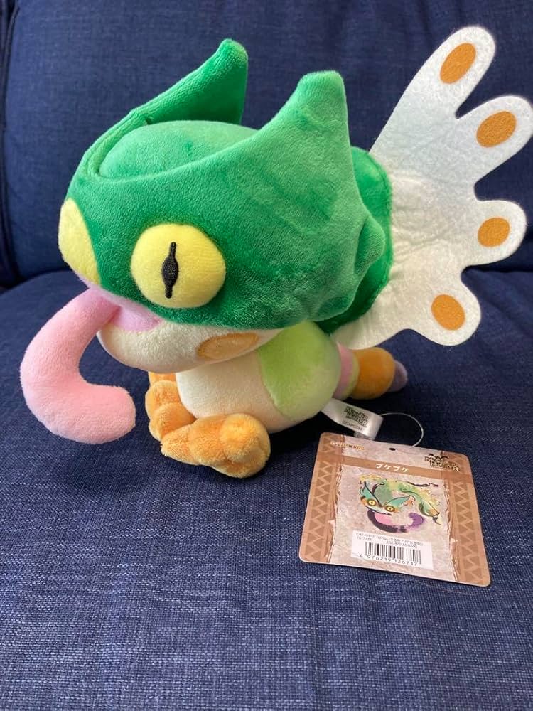 Amazon.co.jp: モンハン デフォルメぬいぐるみ プケプケ : おもちゃ