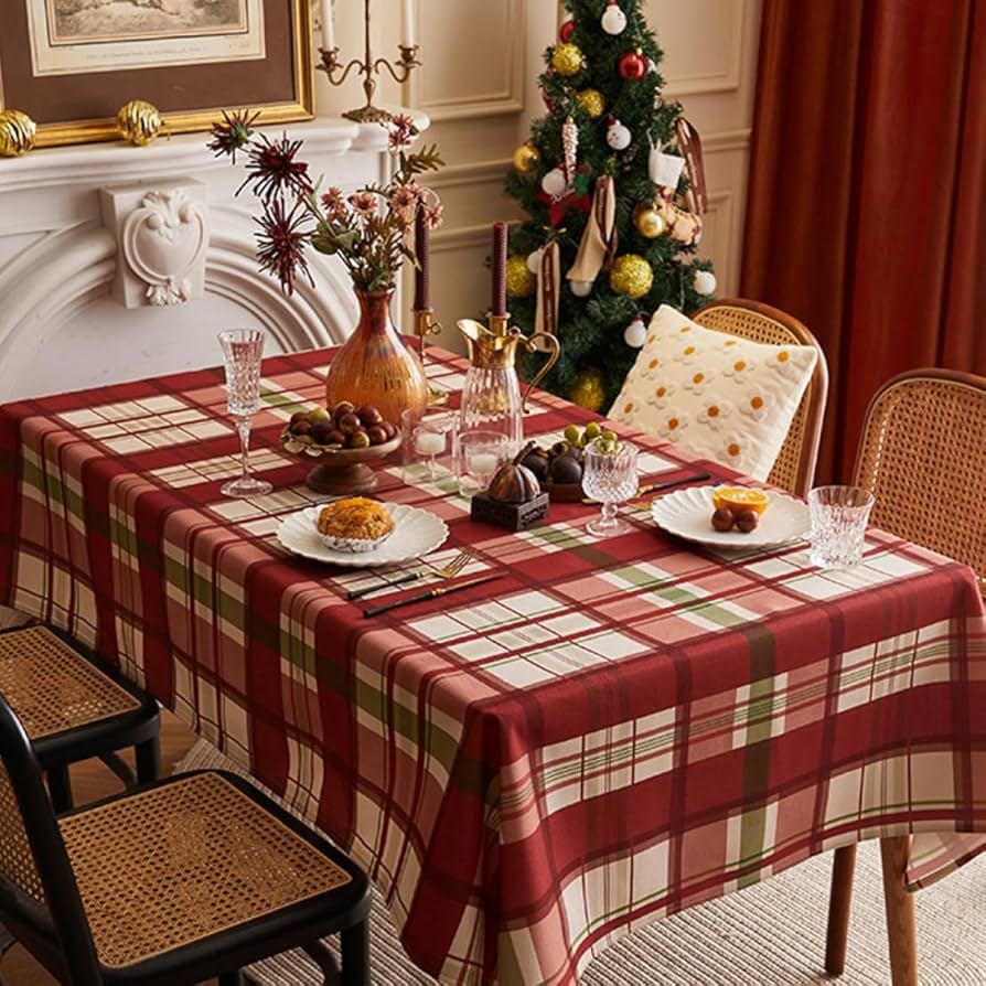 Amazon｜テーブルクロス クリスマステーブルクロス クリスマス 様式1