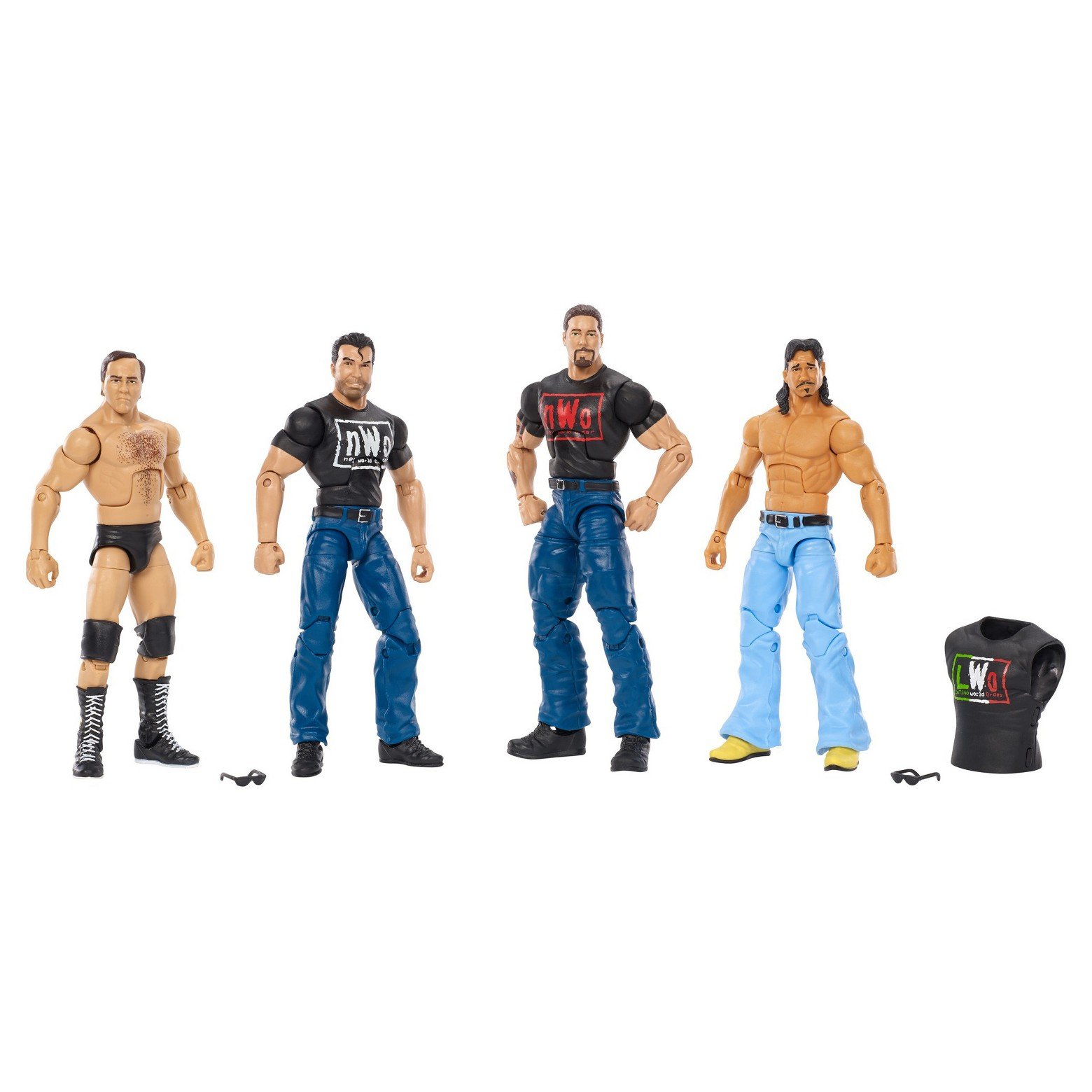 Amazon.com: WWE Hall of Fame Elite Collection NWO Figure 4pk