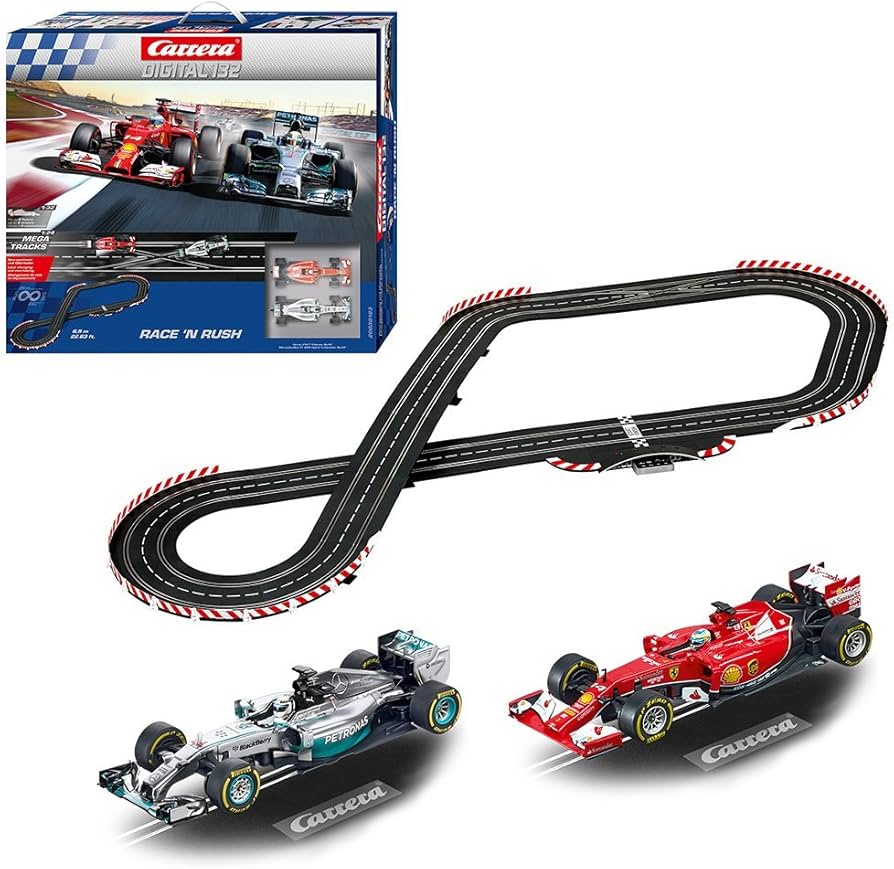 Amazon | 京商 1/32 スロットカー カレラ Digital132 Race'n Rush SET