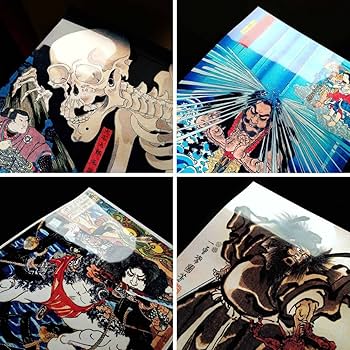 Amazon.co.jp: 歌川国芳『天竺徳兵衛』浮世絵 アート 光沢 ポスター A3