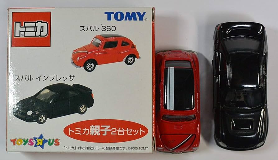 Amazon | トミカ トイザらス限定 トミカ親子2台セット スバル360