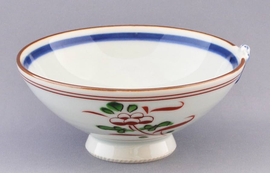 Amazon.co.jp: 京焼 清水焼 茶漬 小 二方花一閑人 B6-12小 : 食品