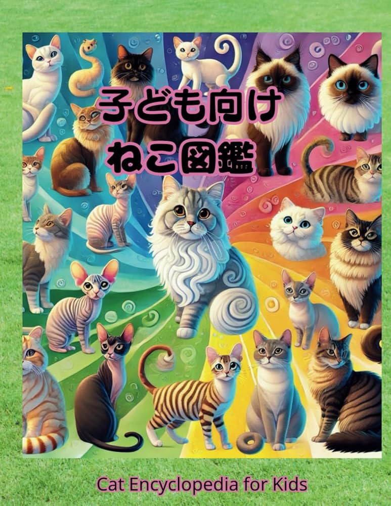 Amazon.co.jp: 子ども向けねこ図鑑: Cat Encyclopedia for Kids