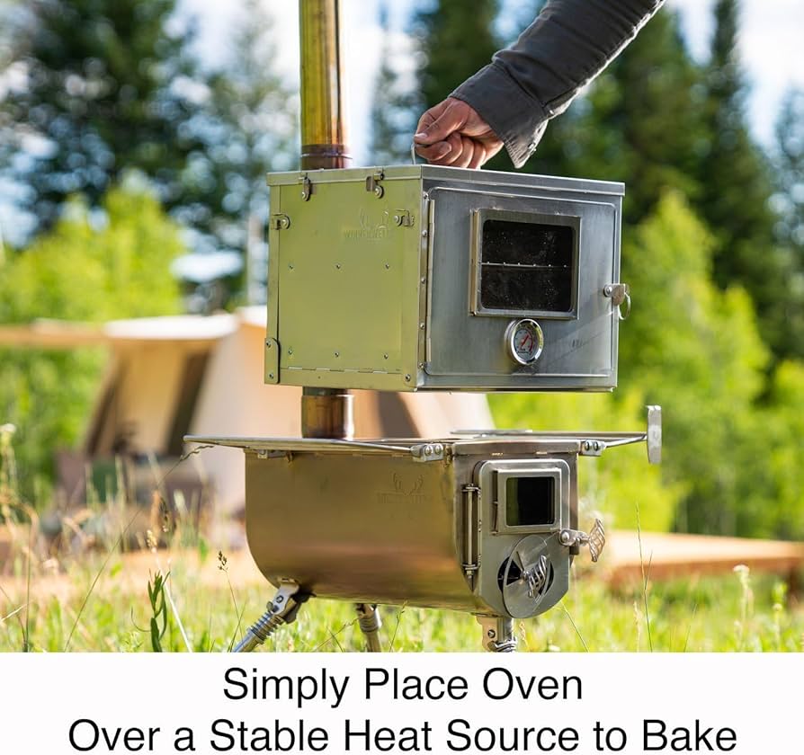 Winnerwell Fastfold Stainless Steel Camping Oven – Portable