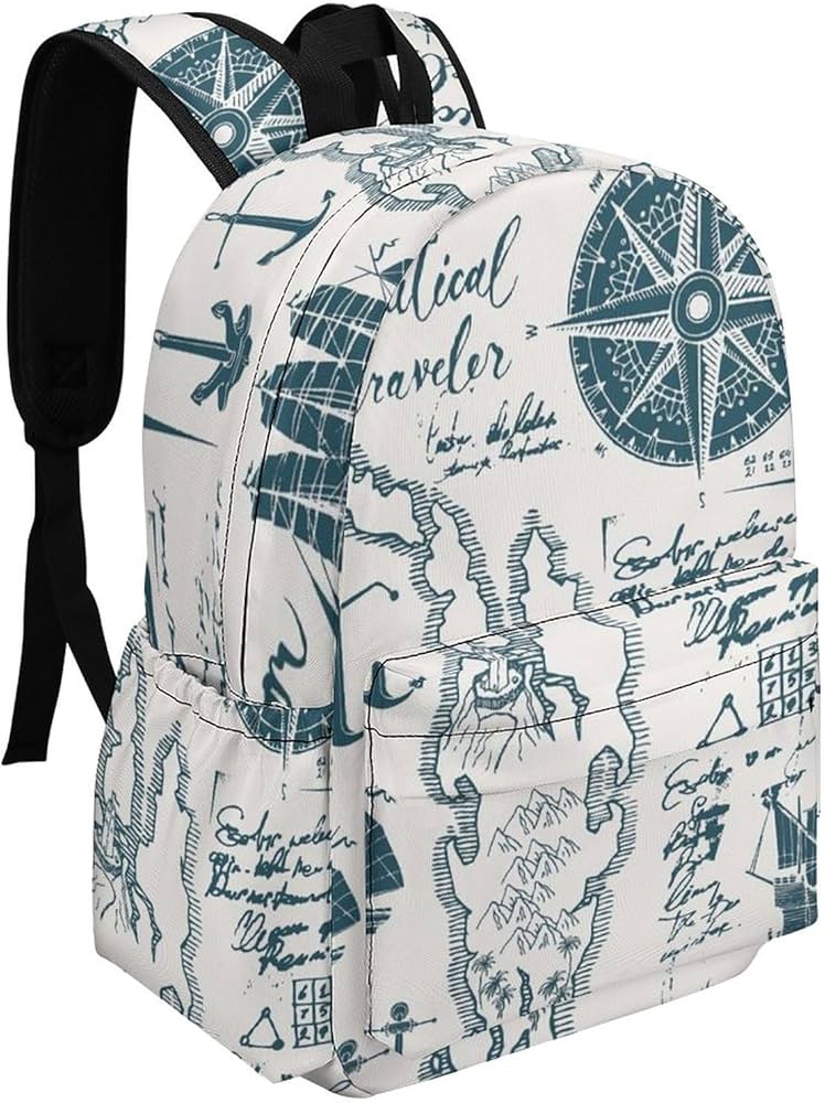 Amazon.co.jp: リュック セーリング ヨット 柄 バックパック スクール