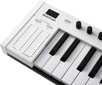 Amazon.com: midiplus X4 mini MIDI Keyboard Controller, White