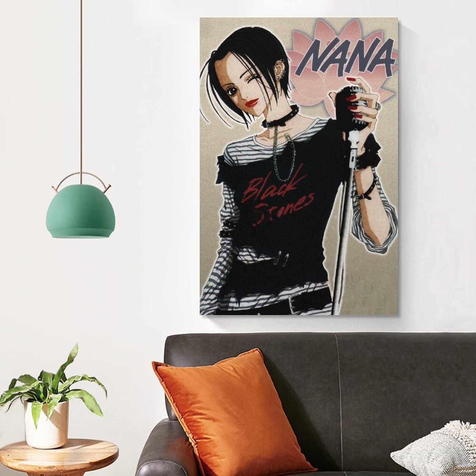 Amazon.co.jp: NANA大崎ナナアニメキャンバス絵画アートポスター寝室
