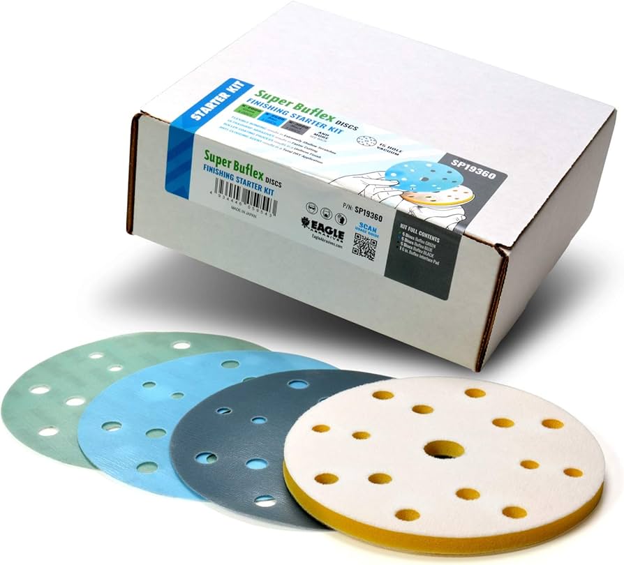 Amazon | Eagle Abrasives Super Buflex フレキシブル研磨ディスク