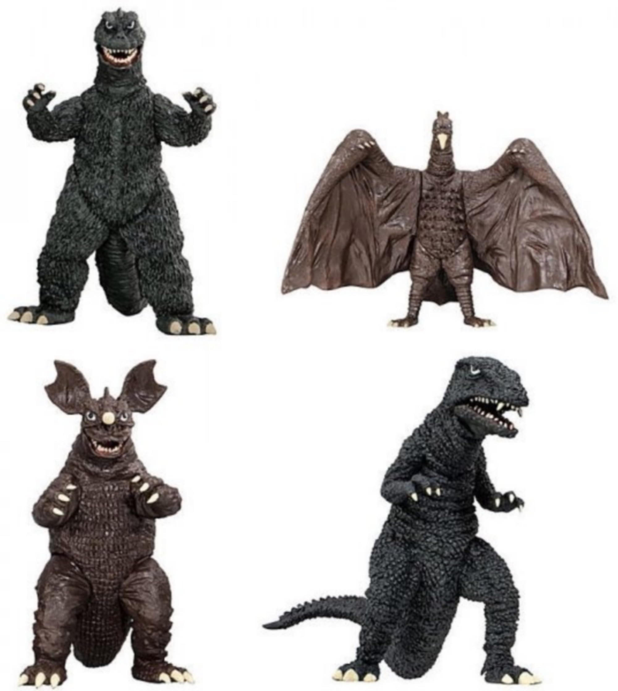 Amazon.co.jp: HG ゴジラ 怪獣総進撃編 × 全4種セット フルコンプ