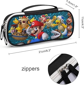 Amazon.co.jp: マリオ ペンケース 大容量 筆箱 多機能 筆入れ 大容量