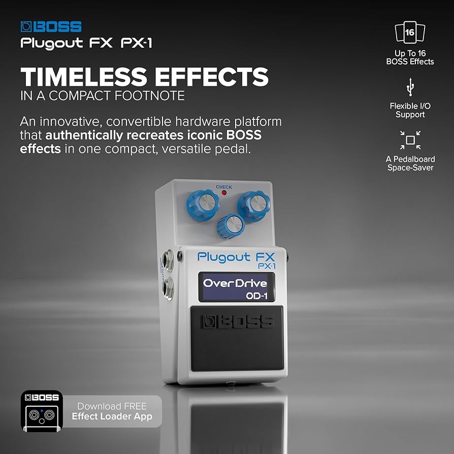 Amazon.com: BOSS PX-1 Plugout FX | Innovative Convertible Hardware