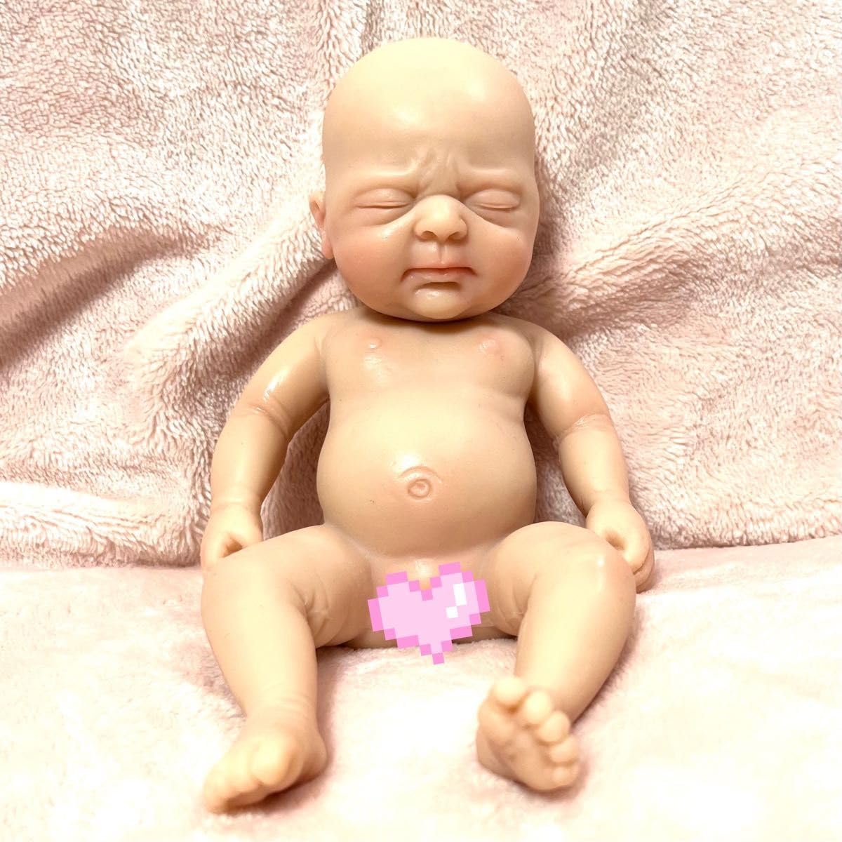 Amazon.co.jp: フルシリコンベビー 手のひらサイズ リボーンドール