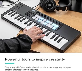 Amazon.com: Novation Launchkey Mini 37 MK4 — Portable 37 Mini-Key
