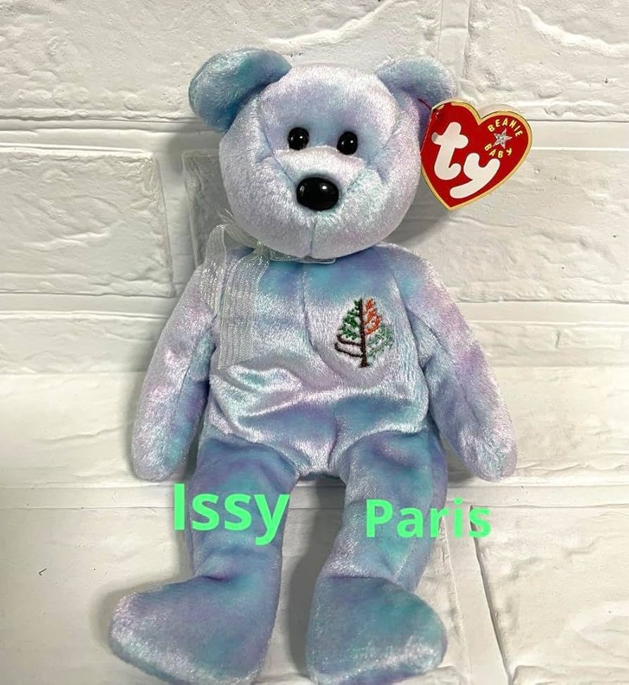 Amazon.co.jp: ty ぬいぐるみ クマ Issy （Paris）ビーニーベイビーズ