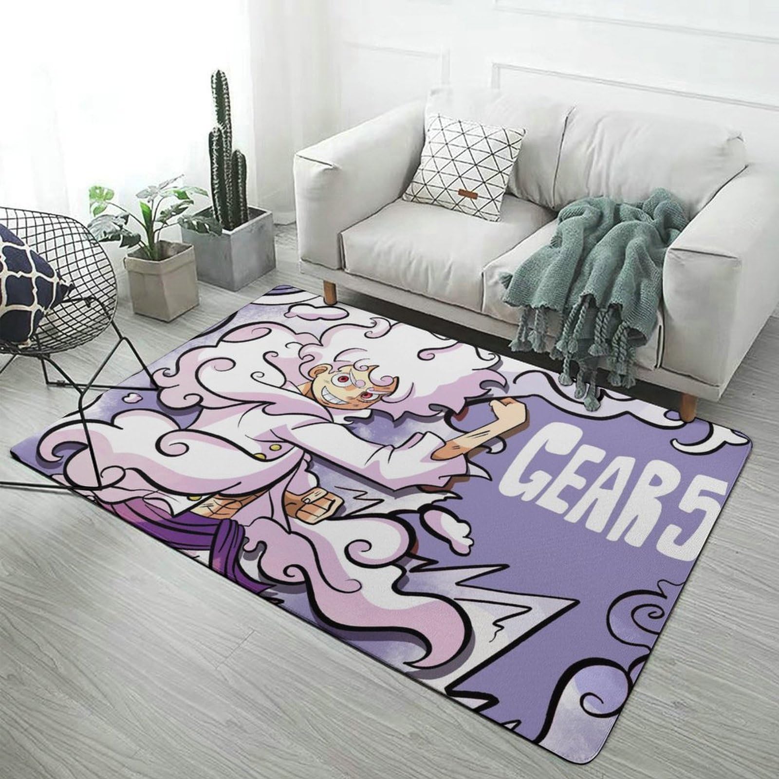 Amazon | カーペット ワンピース ルフィ ONE PIECE ギア5 ラグ