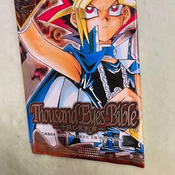 Amazon.co.jp: 遊戯王-千眼の魔術書-未開封1パック日本語版スタジオ