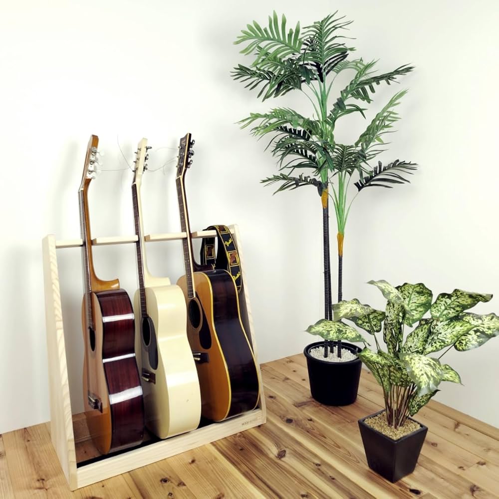 Amazon.co.jp: WOODWORKS 日本製 ギタースタンド アコースティック