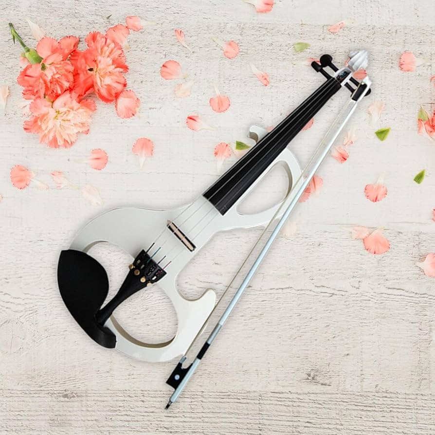 Amazon | Freneci エレキヴァイオリン 無垢材 サイレント バイオリン