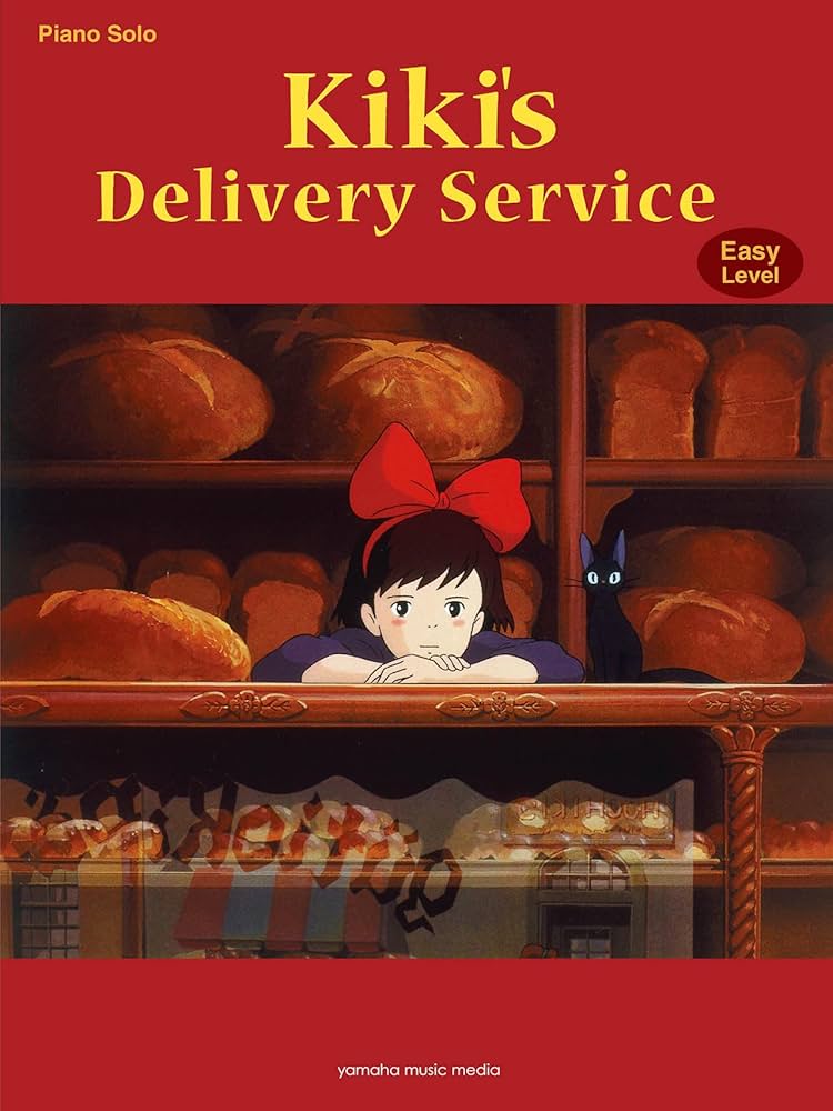 Kiki's Delivery Service for Piano Solo Easy Level/English Version
