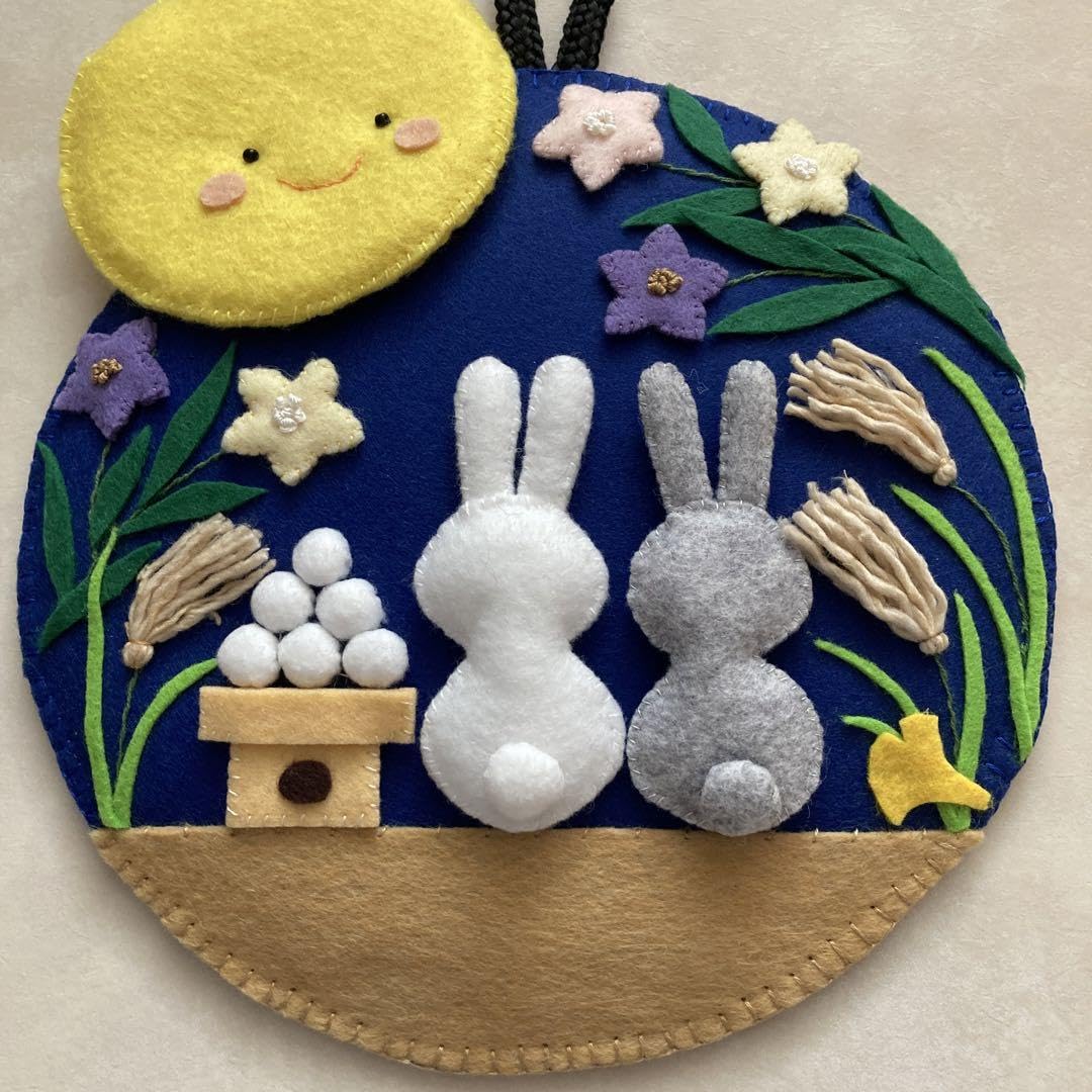 Amazon.co.jp: お月見リース2 フェルト : ホビー