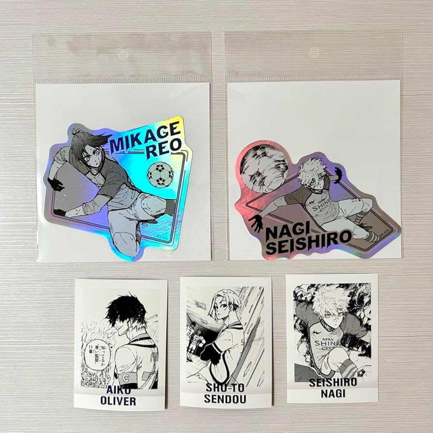 Amazon.co.jp: ブルーロック展 ステッカー 御影玲王 凪誠士郎 ぱしゃ