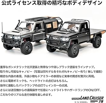 Amazon.co.jp: MNモデル トヨタ ランドクルーザー79オーバランド仕様 1
