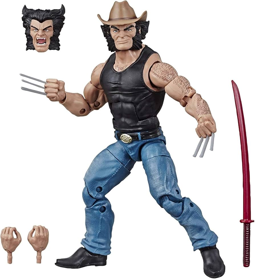 Amazon.com: Marvel Classic- Legends Logan (Hasbro E86125L0) : Toys