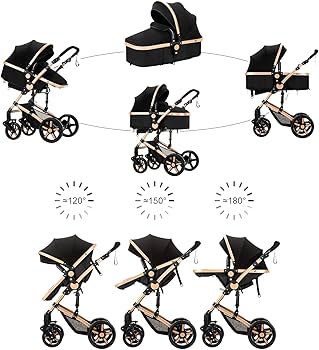 Amazon.com : Magic ZC 2 in 1 Baby Stroller, Reversible Newborn