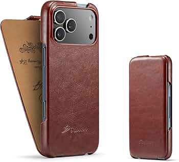 Amazon.co.jp: Lnobern スマホケース 対応iPhone 17 Pro ケース 縦開き