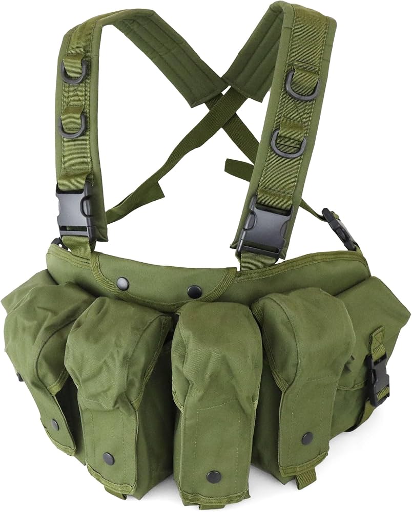 Amazon | [SHENKEL] 軽量 タクティカル AK チェストリグ アーマー