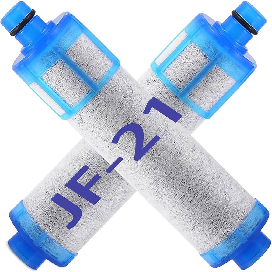 Amazon | JF-21 交換用浄水カートリッジ、JF-21-T 浄水器 JF-21-F 12+1